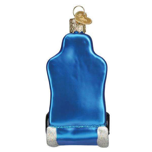 Old World Christmas Gaming Chair Blown Glass Ornament