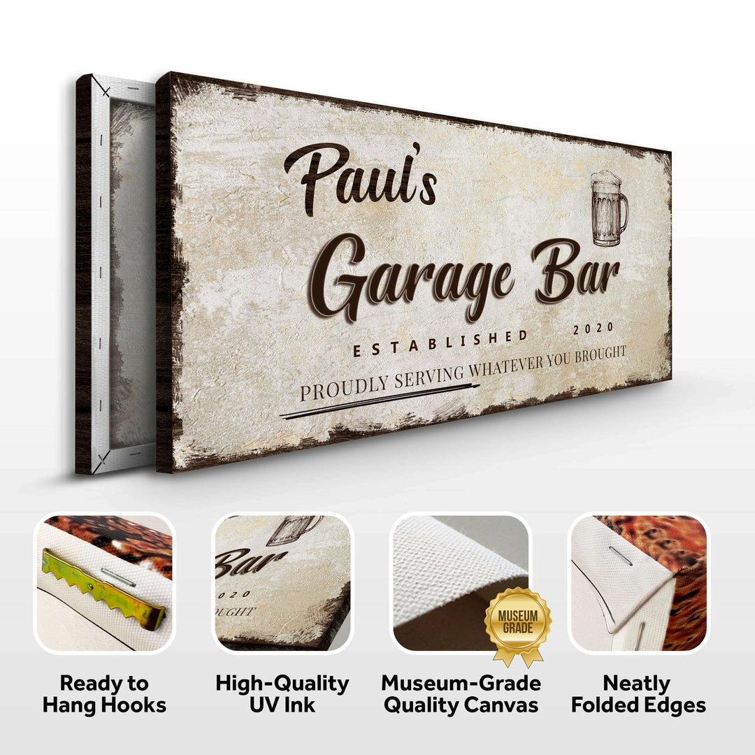 Garage Bar Sign VIII