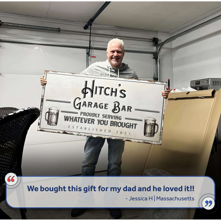 Garage Bar Sign
