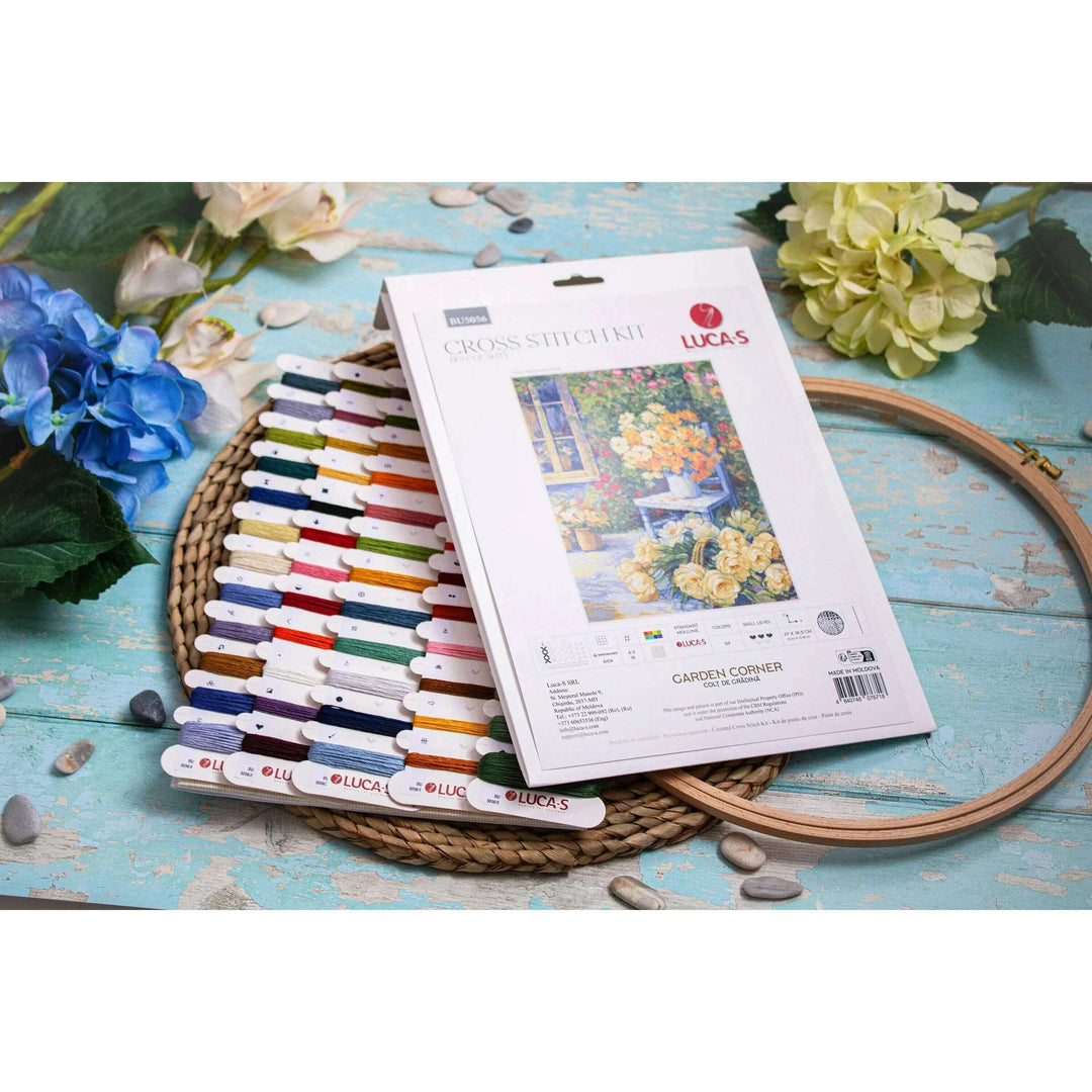 Garden Corner BU5056L Counted Cross-Stitch Kit