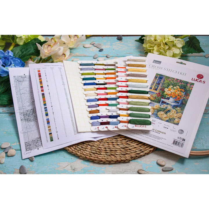 Garden Corner BU5056L Counted Cross-Stitch Kit