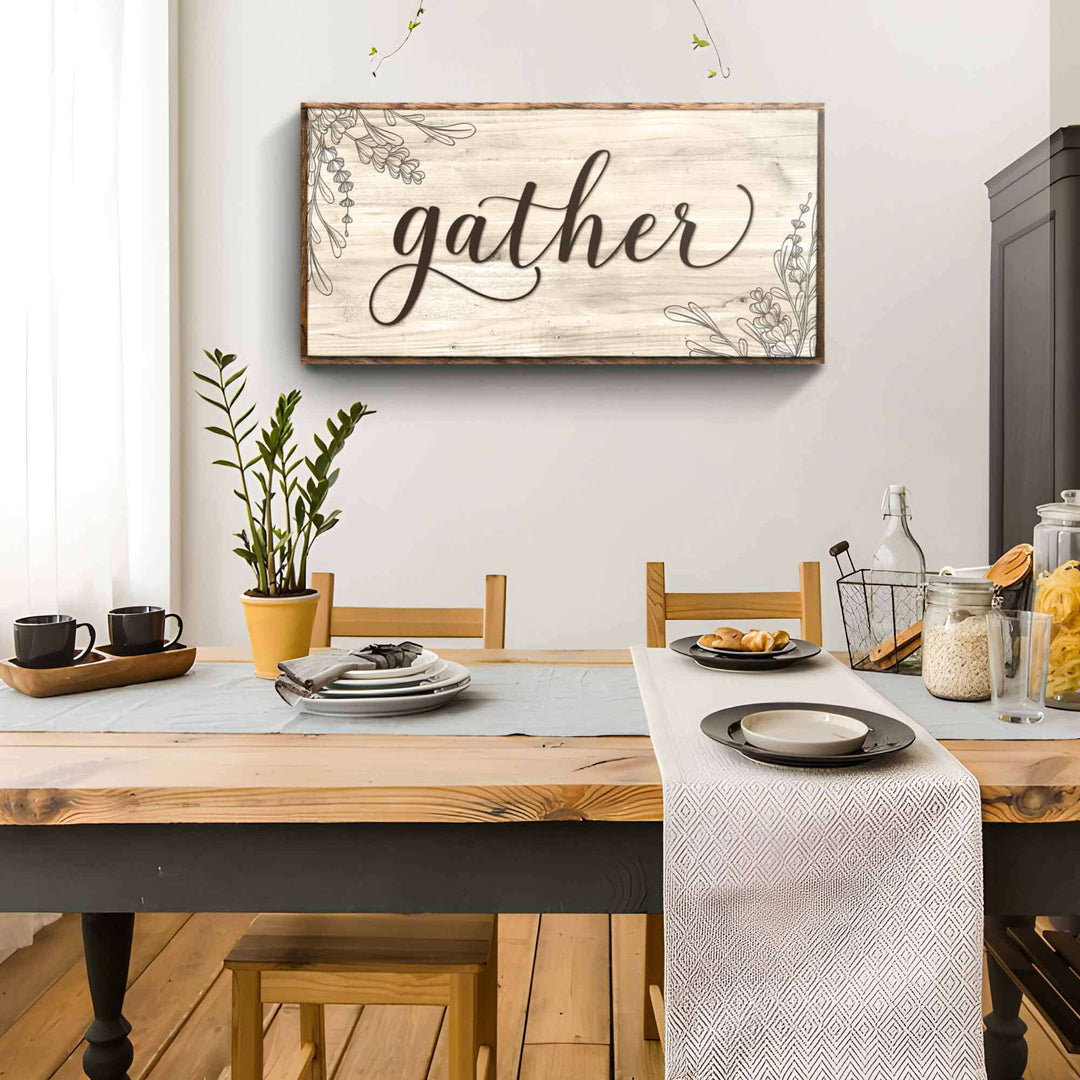 Gather Sign VIII