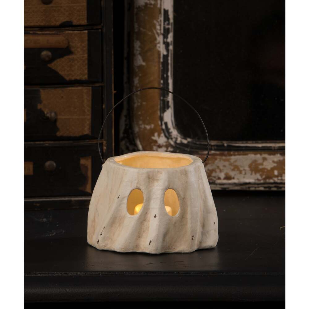 Ghost Bucket Ornament by Bethany Lowe Designs