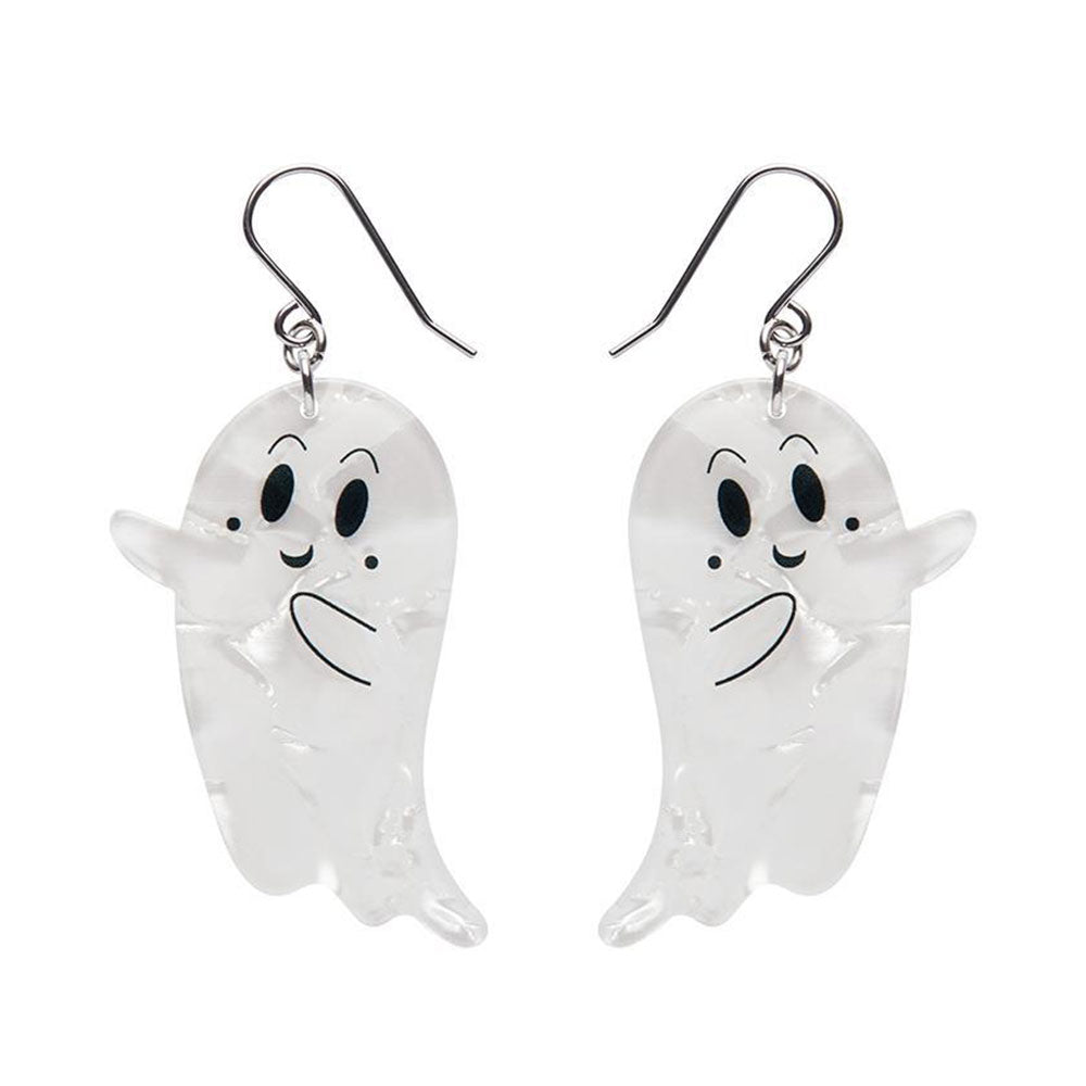 Ghost Drop Earrings - White (3 Pack) by Erstwilder image