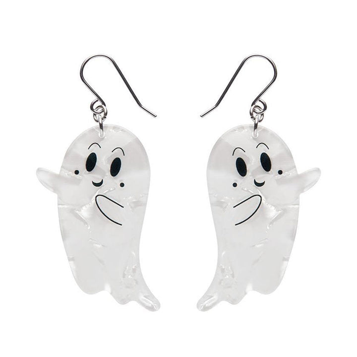 Ghost Drop Earrings - White (3 Pack) by Erstwilder image