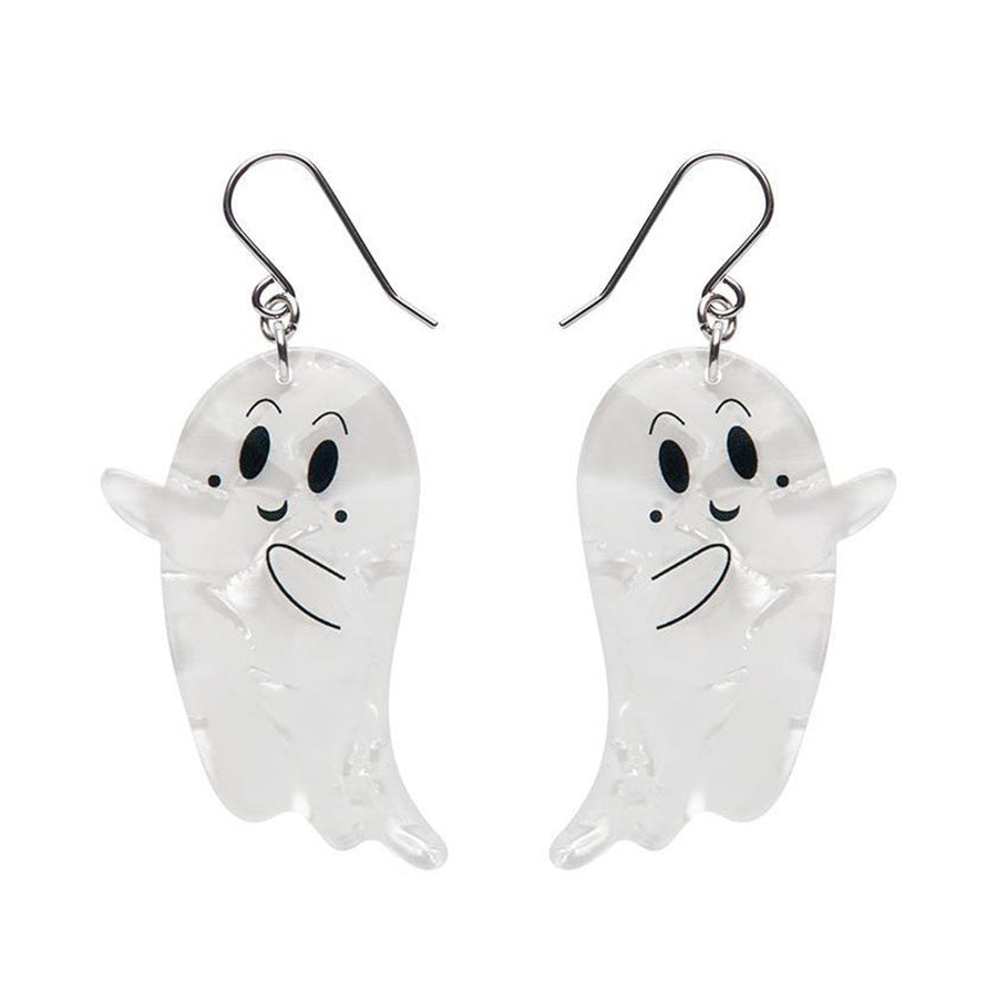 Ghost Drop Earrings - White (3 Pack) by Erstwilder image