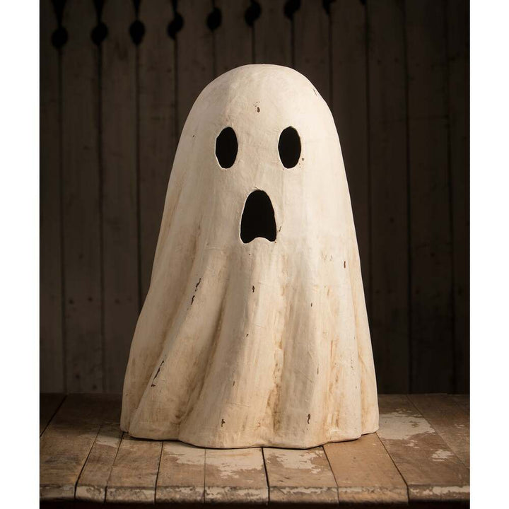 Ghost Luminary Large Paper Mache by Bethany Lowe Designs