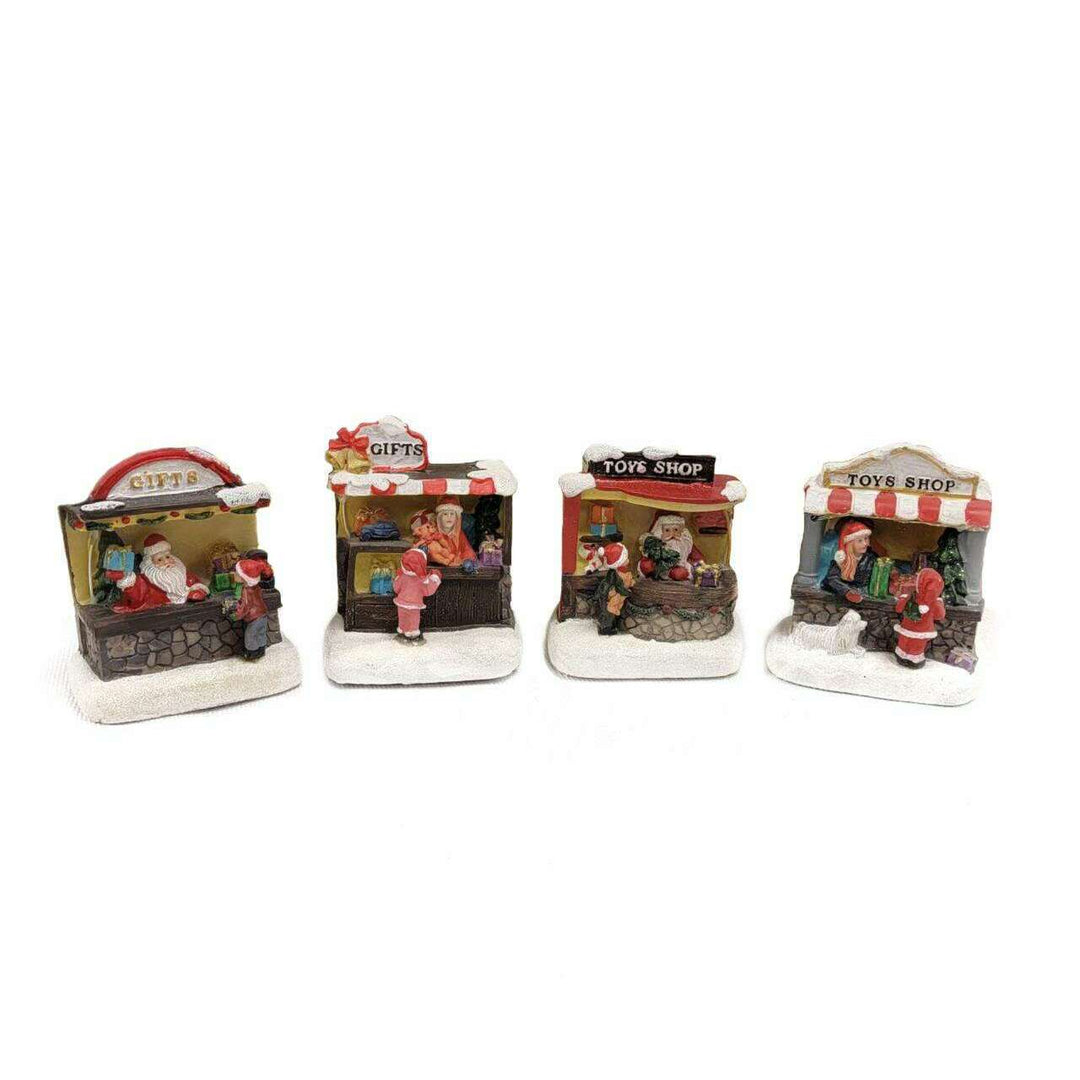 Gift Shop Christmas Miniature. Christmas Village F07M3-30B