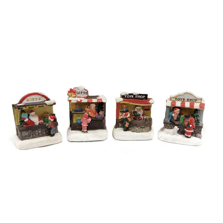 Gift Shop Christmas Miniature. Christmas Village F07M3-30B