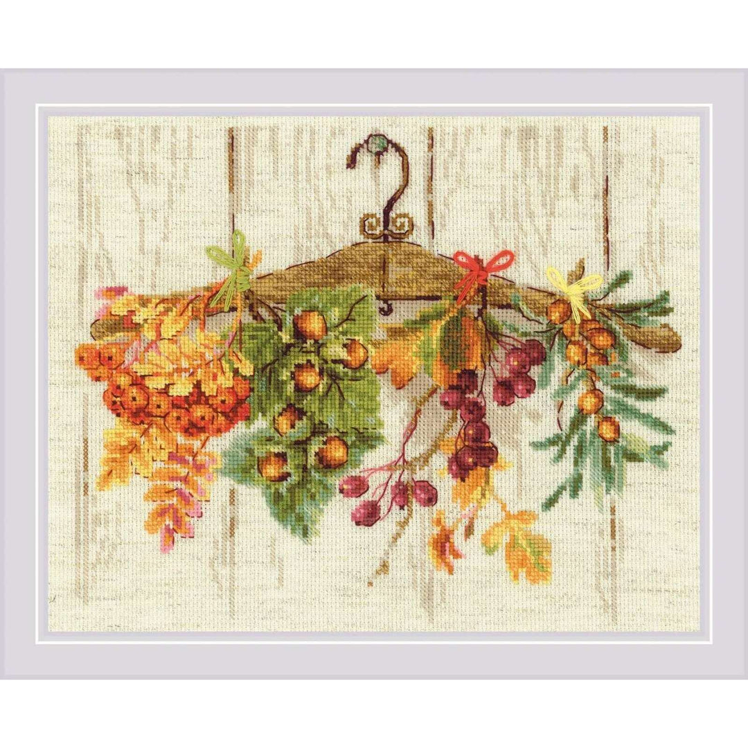 Gifts of Autumn R2037 Counted Cross Stitch Kit