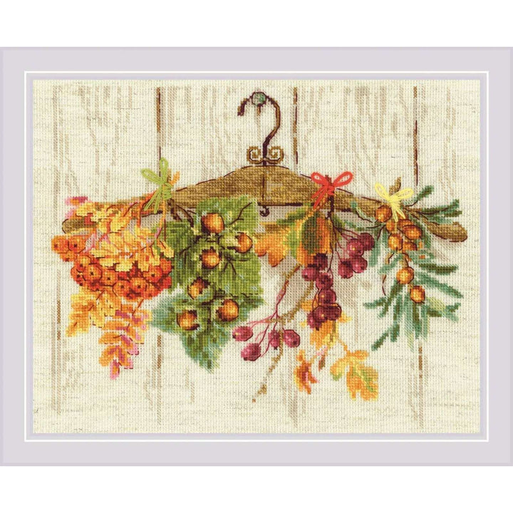 Gifts of Autumn R2037 Counted Cross Stitch Kit