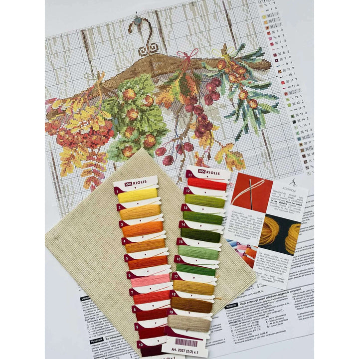Gifts of Autumn R2037 Counted Cross Stitch Kit