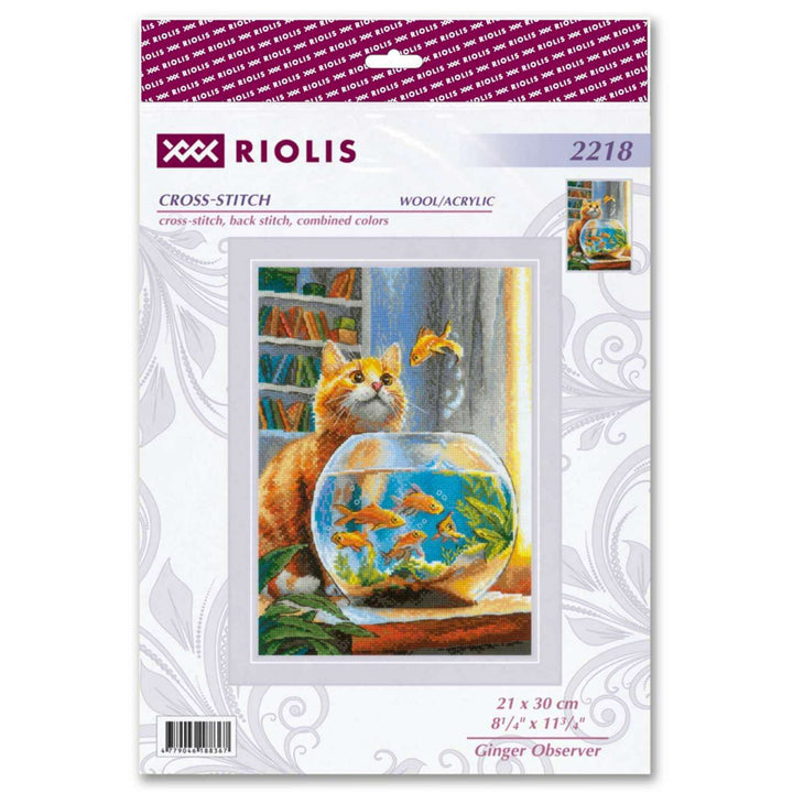 Ginger Observer R2218 Counted Cross Stitch Kit