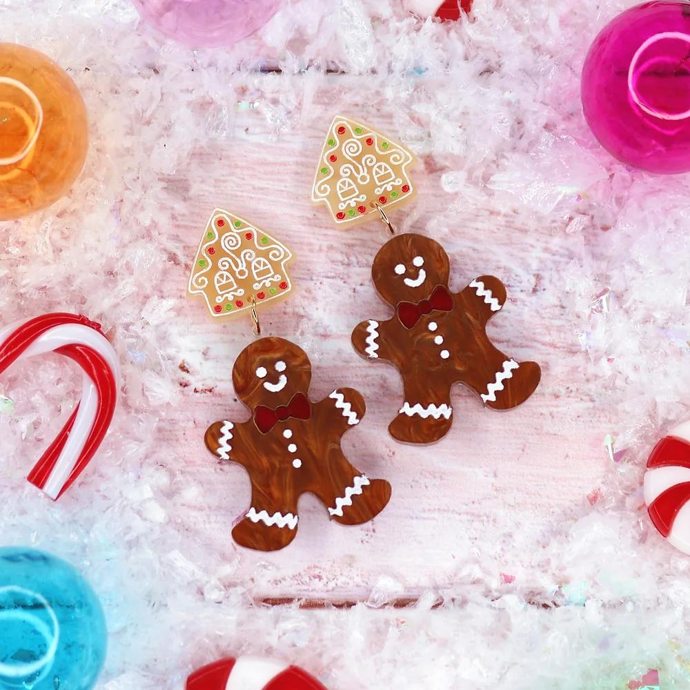 Gingerbread Earrings by Kimchi and Coconut image