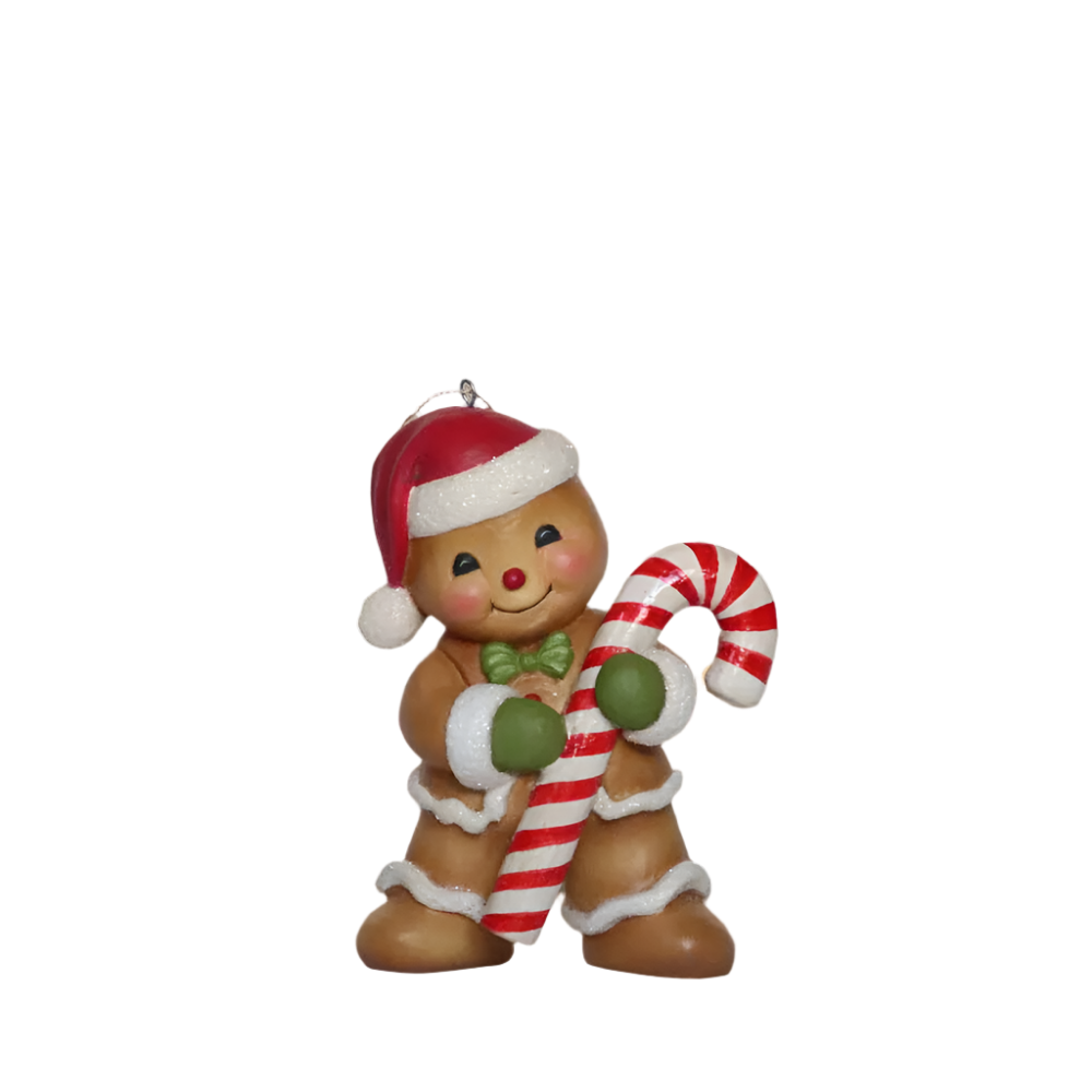 Gingerbread George Ornament by Bethany Lowe Designs