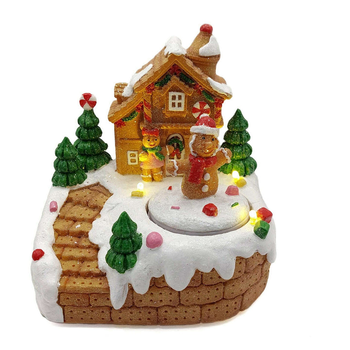 Gingerbread House. Christmas Village Wizardi F07-N1-13-2705A