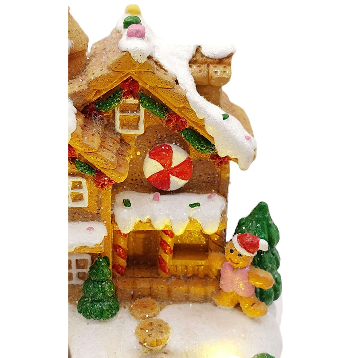Gingerbread House. Christmas Village Wizardi F07-N1-13-2705B