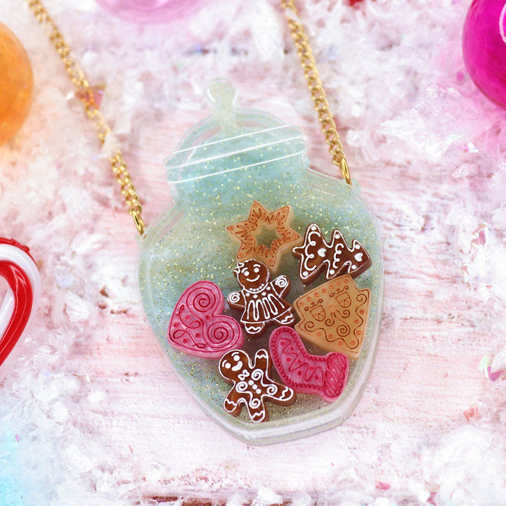 Gingerbread Jar Necklace by Kimchi and Coconut image 1