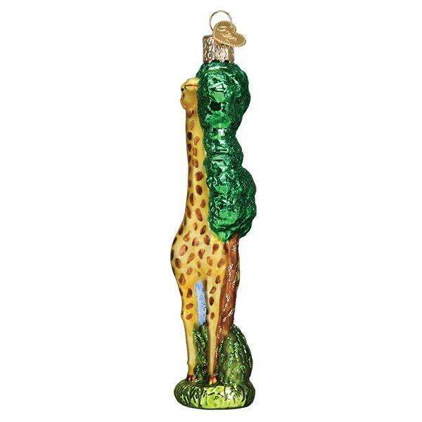 Old World Christmas Giraffe Blown Glass Ornament