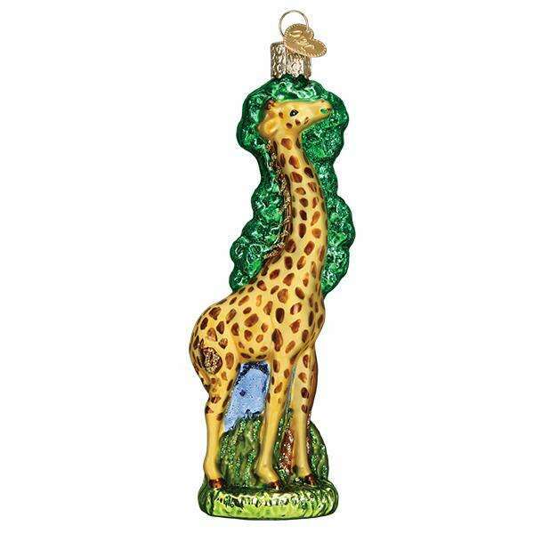 Old World Christmas Giraffe Blown Glass Ornament
