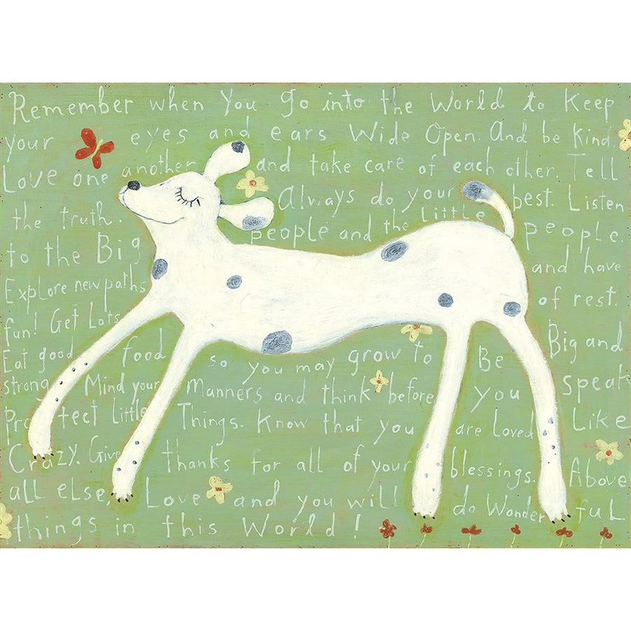 "Girl Dog" Art Print - Quirks!