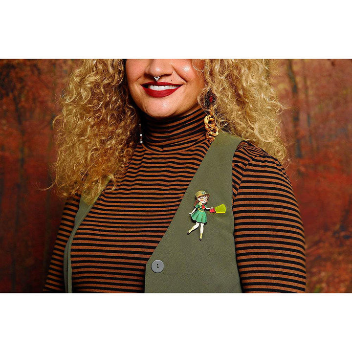 Girl Scout Brooch by Laliblue image 1