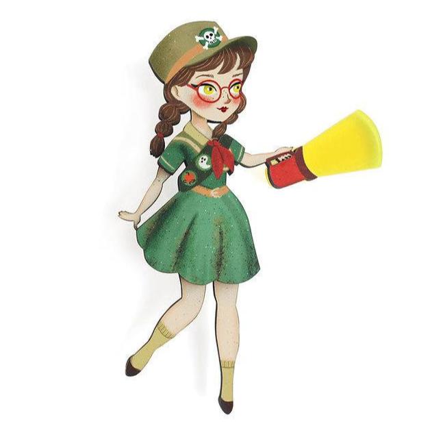 Girl Scout Brooch by Laliblue image