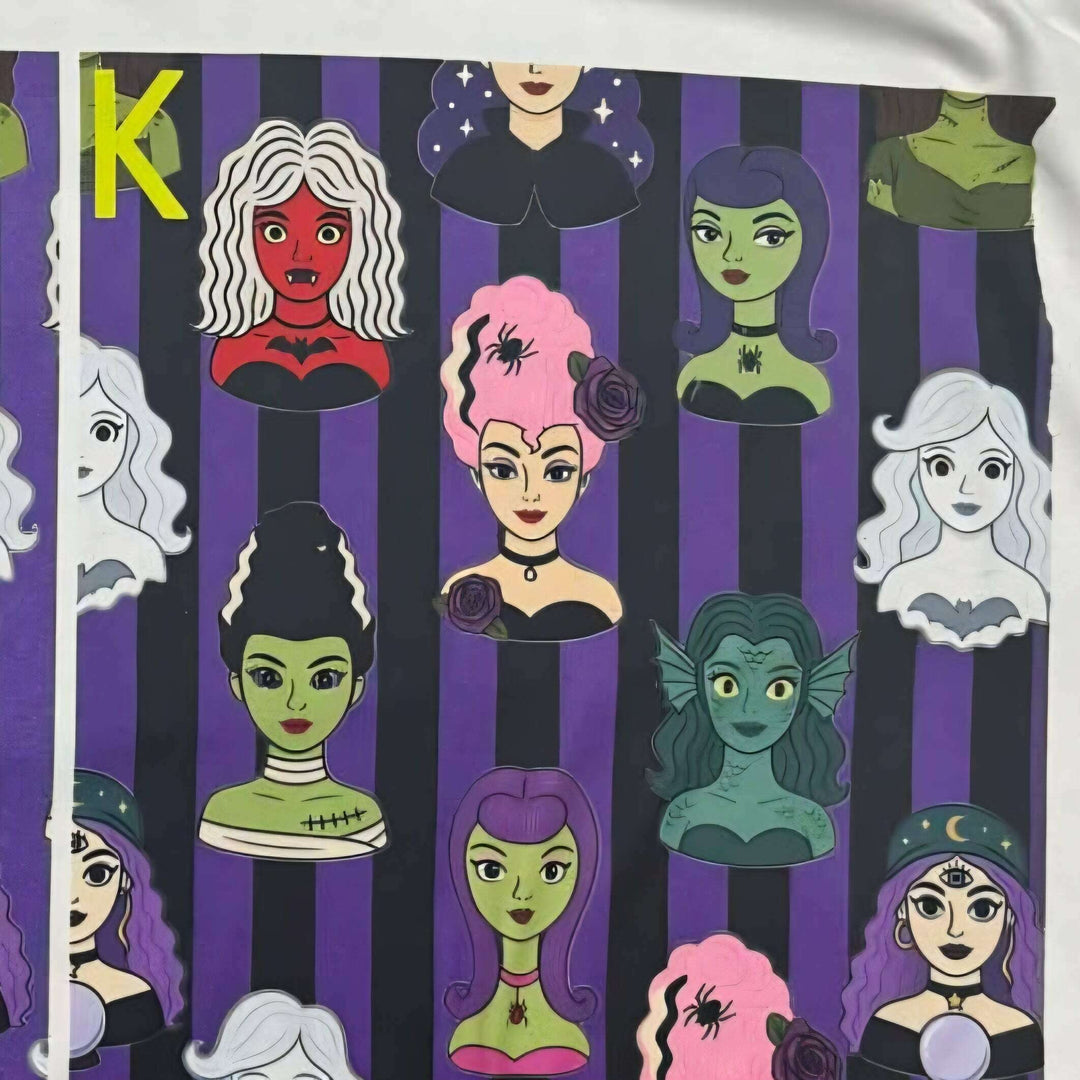 Glamour Ghouls Exclusive Leggings - High-quality Handcrafted Vibrant