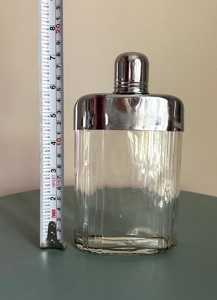 Glass flask height measurement