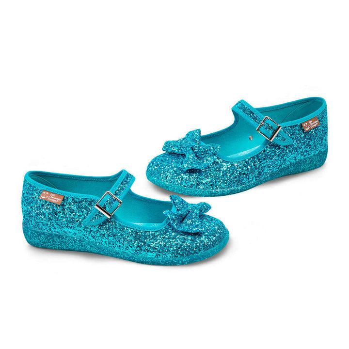 Glitter Ice Women's Mary Jane Flats