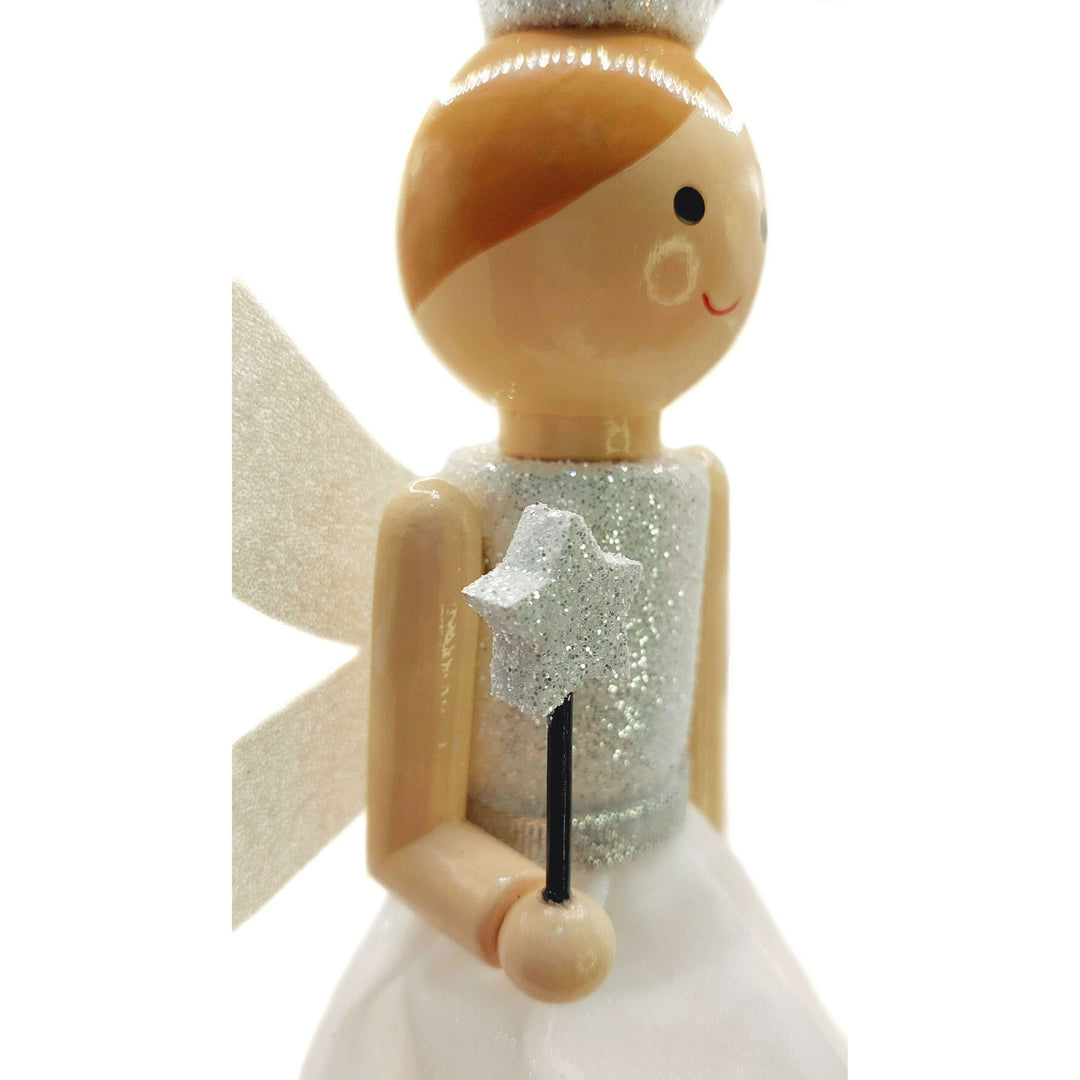 Glittering Fairy Nutcracker Princess Wizardi F07M6-2 White