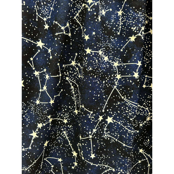Glow in the Dark Constellations Fit & Flare Dress