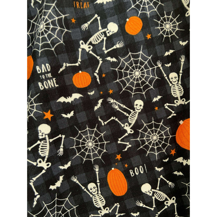 Glow in the Dark Dancing Bones Skater Skirt