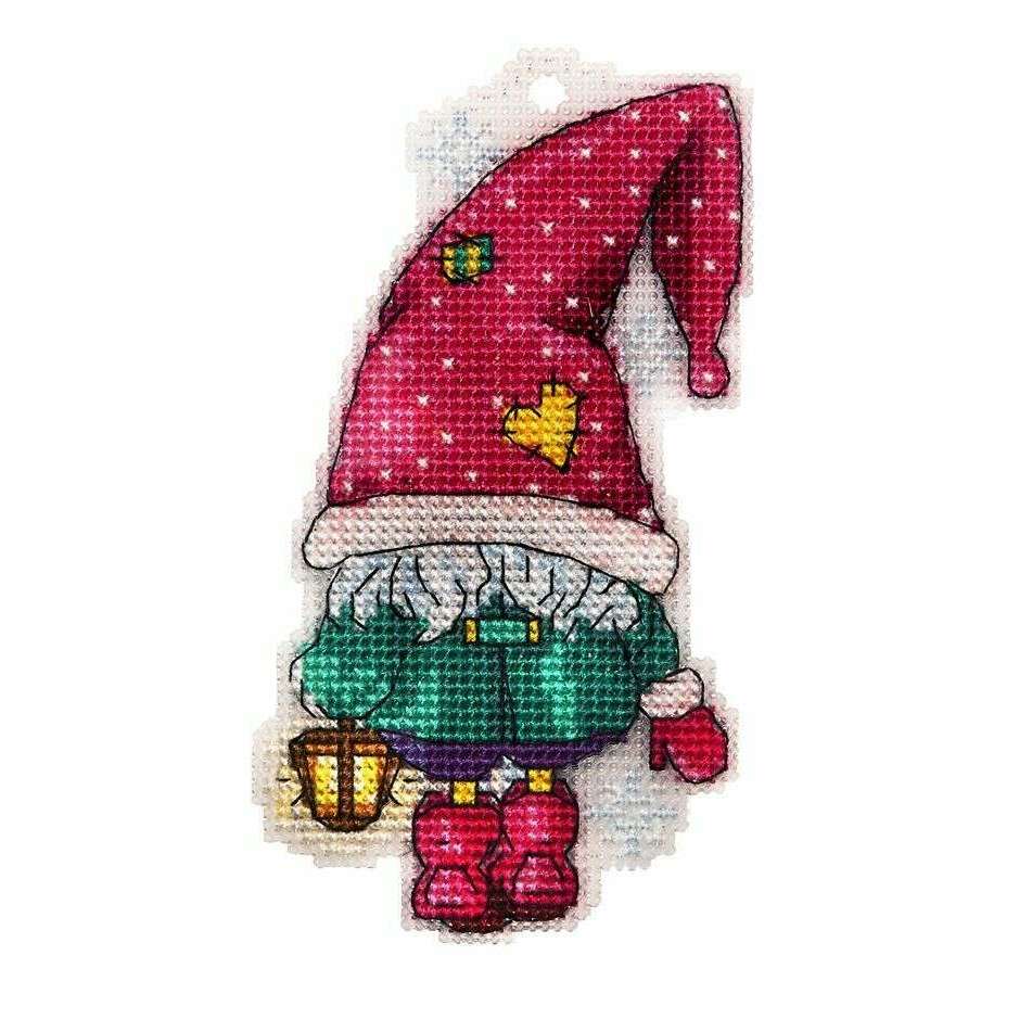 Gnome  Counted cross stitch kit 8029A