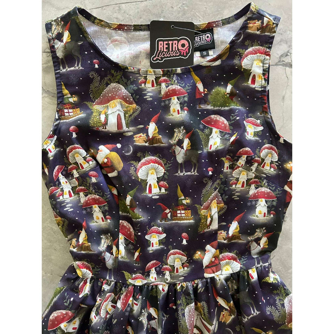 Gnome Midi Dress - Small only, 1 left!