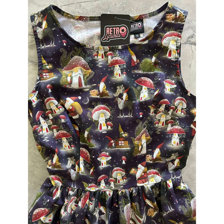 Gnome Midi Dress - Small only, 1 left!
