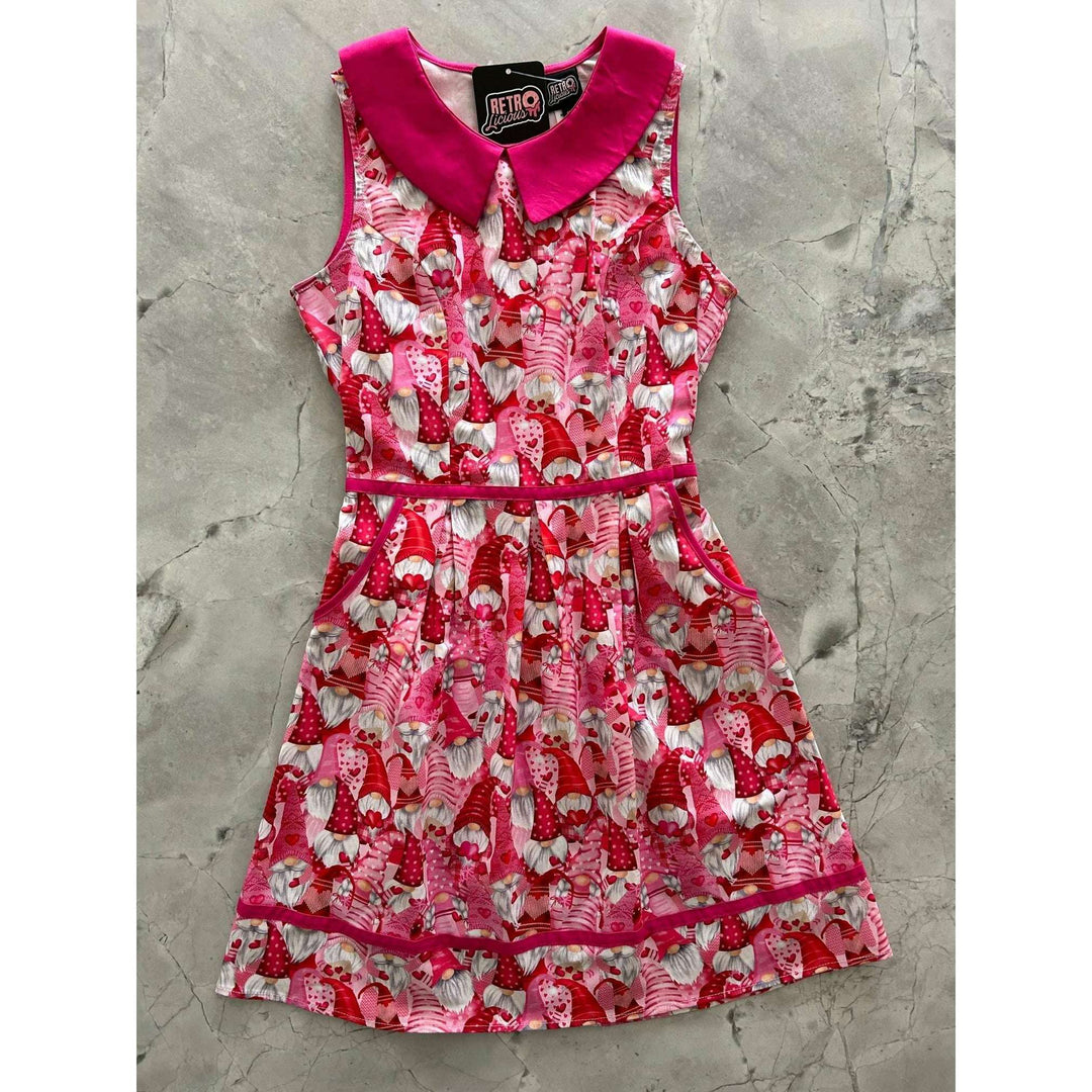 Gnomes Collared Dress