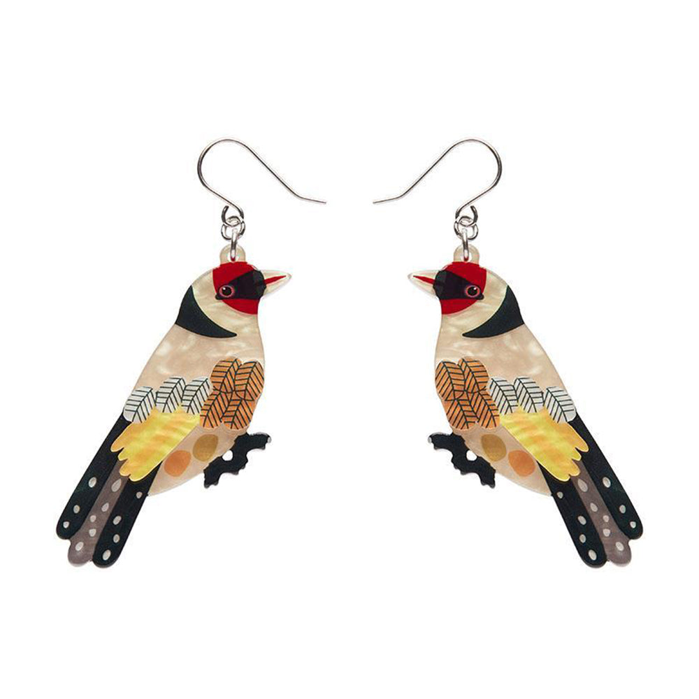 Go for Goldfinch Drop Earrings by Erstwilder image