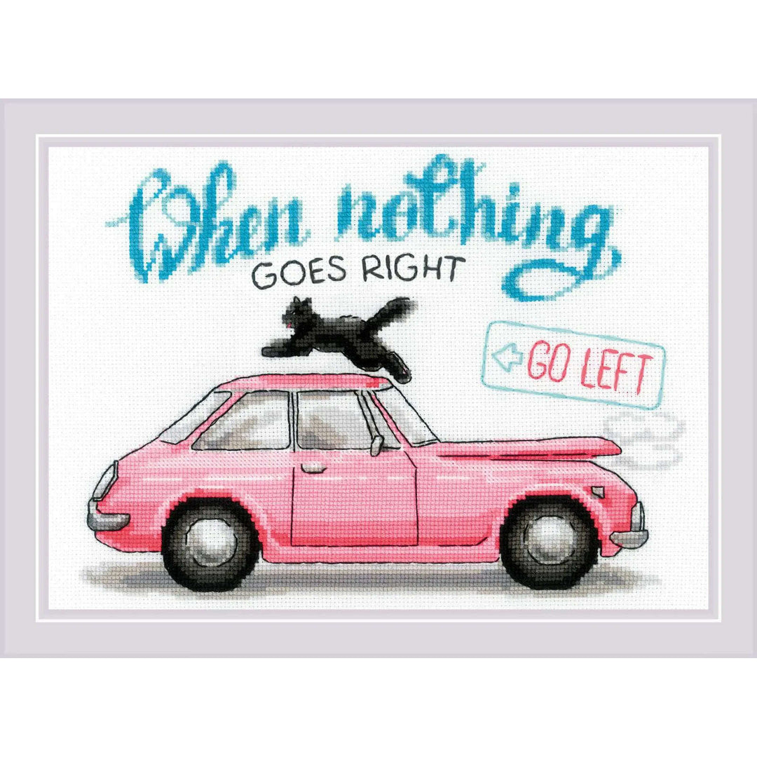 Go left R2113 Counted Cross Stitch Kit