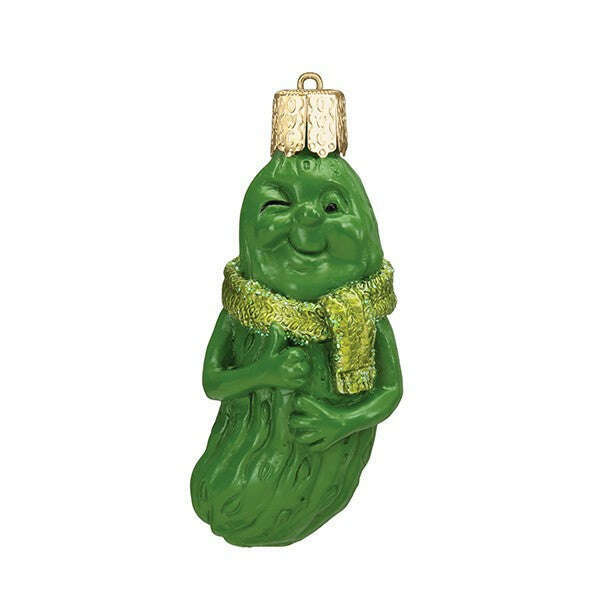 Old World Christmas Go Pickle! Card Game & Ornament
