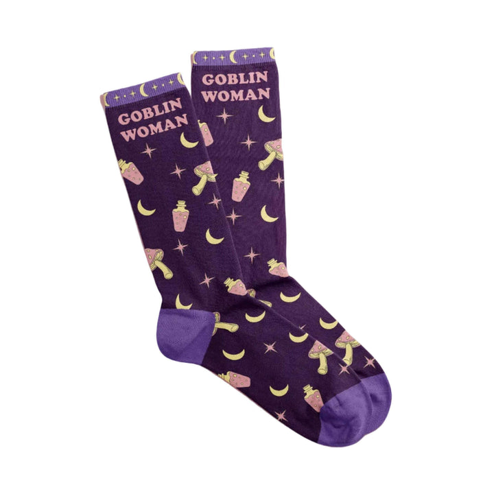 Goblin Woman Socks by Lipstick & Chrome