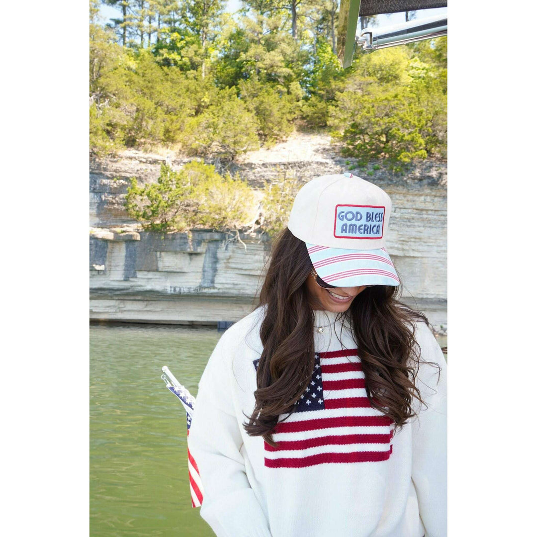 God Bless America - Vintage Trucker Hat