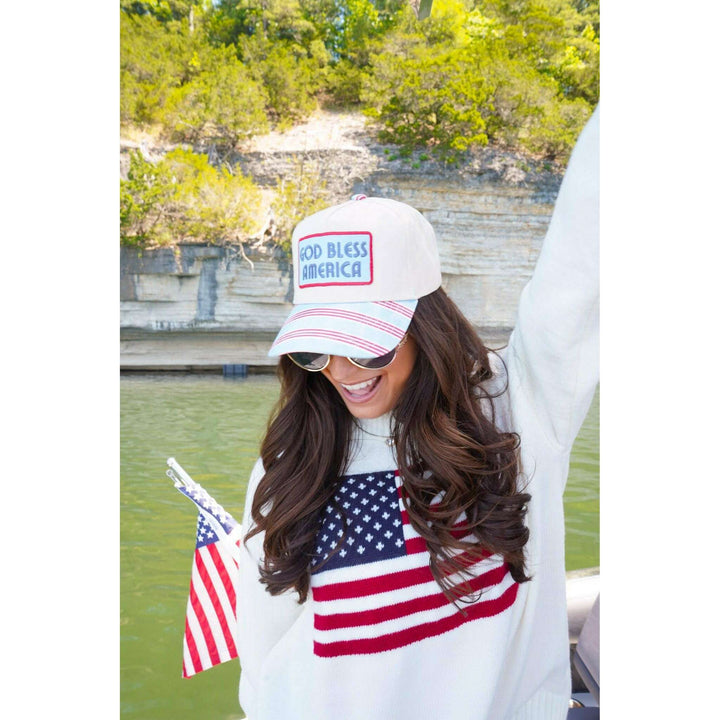 God Bless America - Vintage Trucker Hat