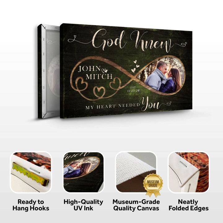 God Knew Couple Sign