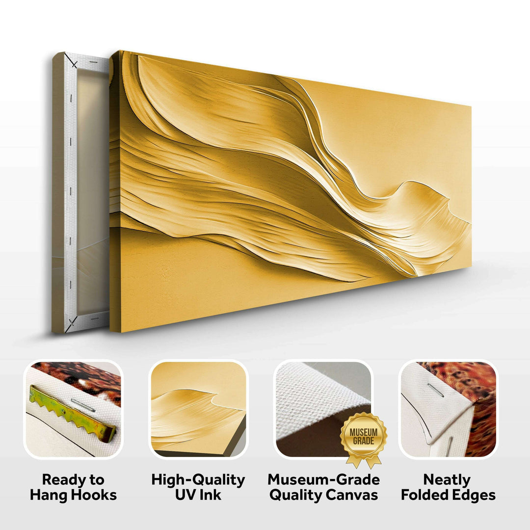 Gold Minimalist Wall Art II