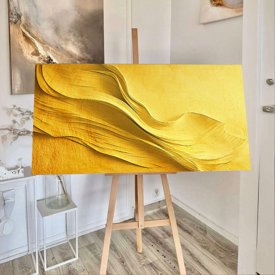 Gold Minimalist Wall Art