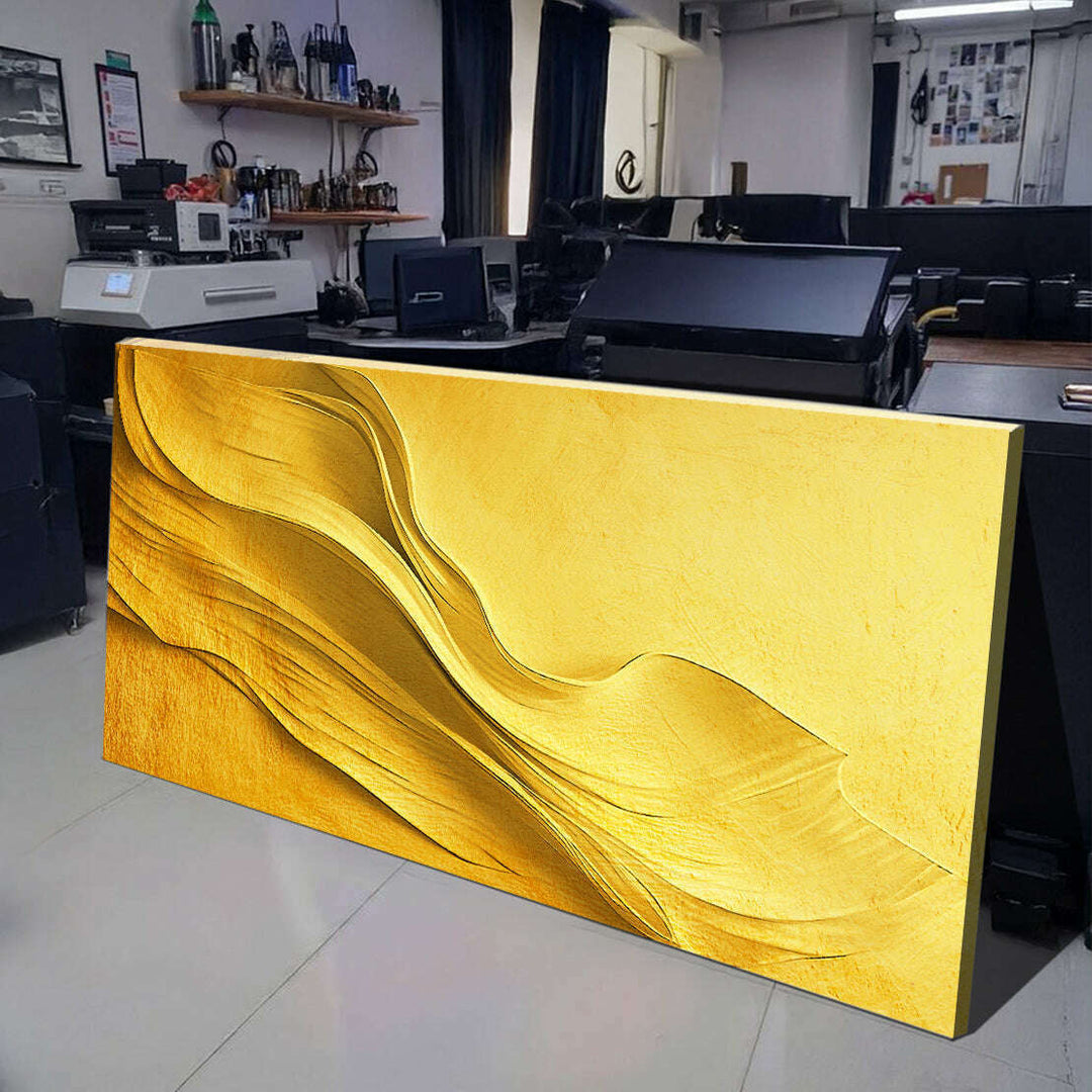 Gold Minimalist Wall Art