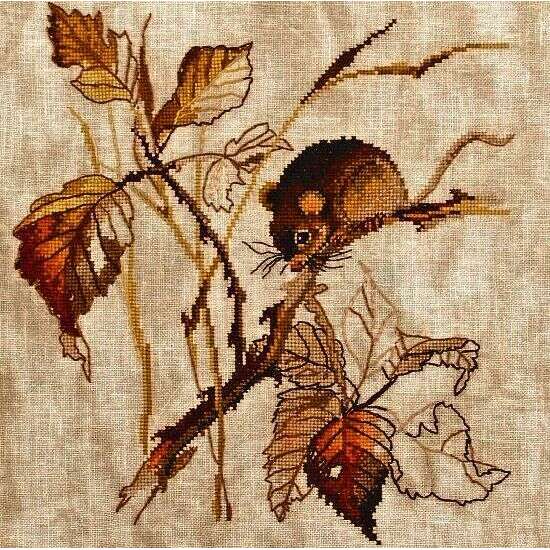 Golden Autumn  Counted cross stitch kit 1005A