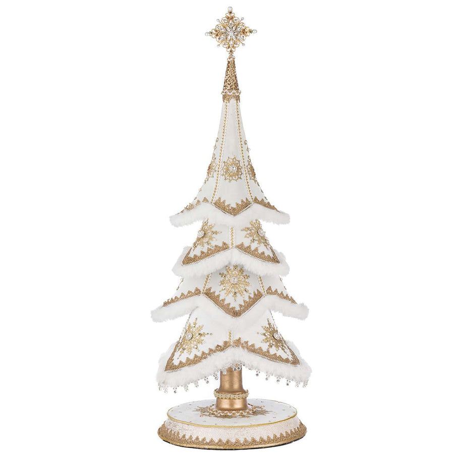 Golden Bells of Brilliance Tabletop Tree by Katherine's Collection image