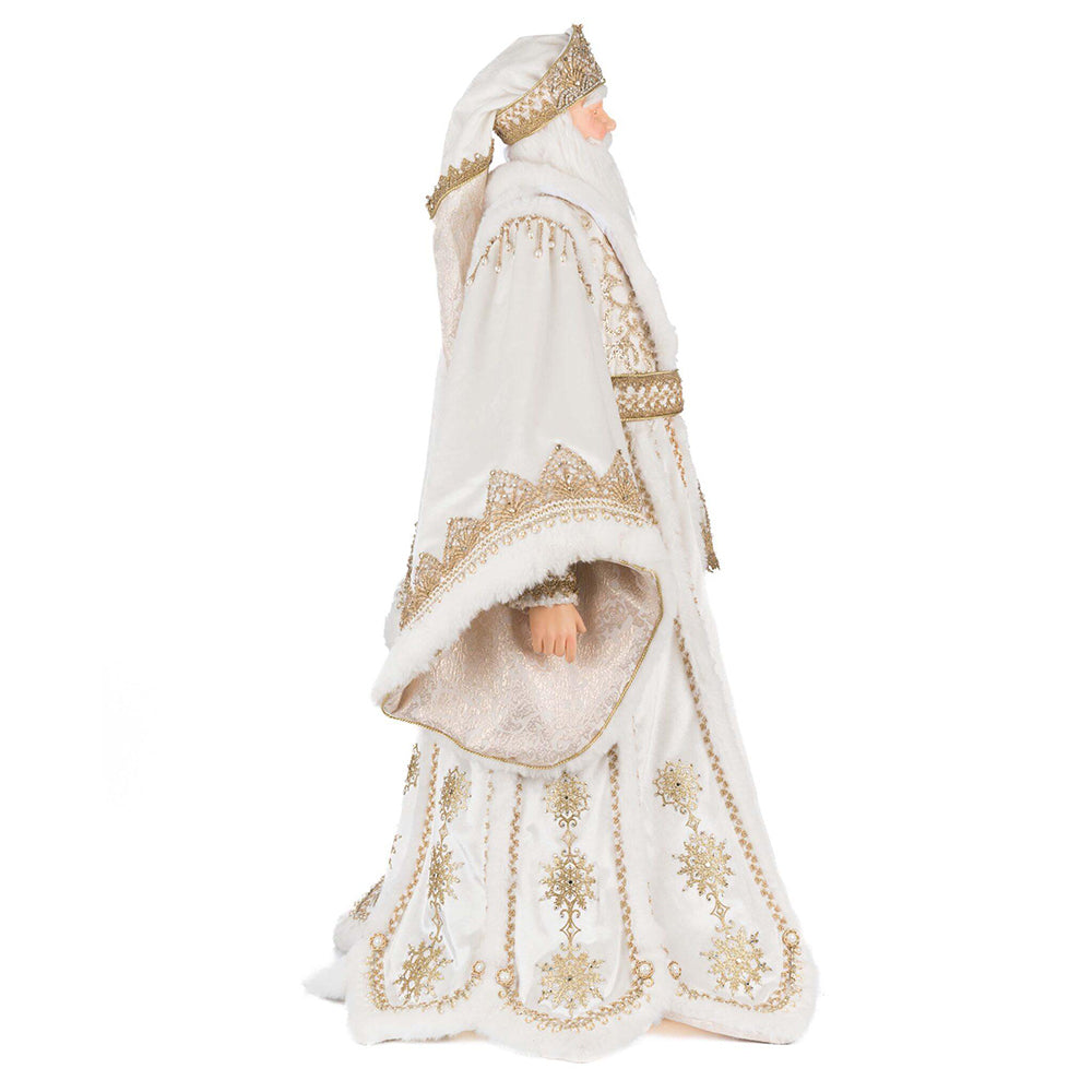 Golden Leaf Santa Doll by Katherine's Collection image 3